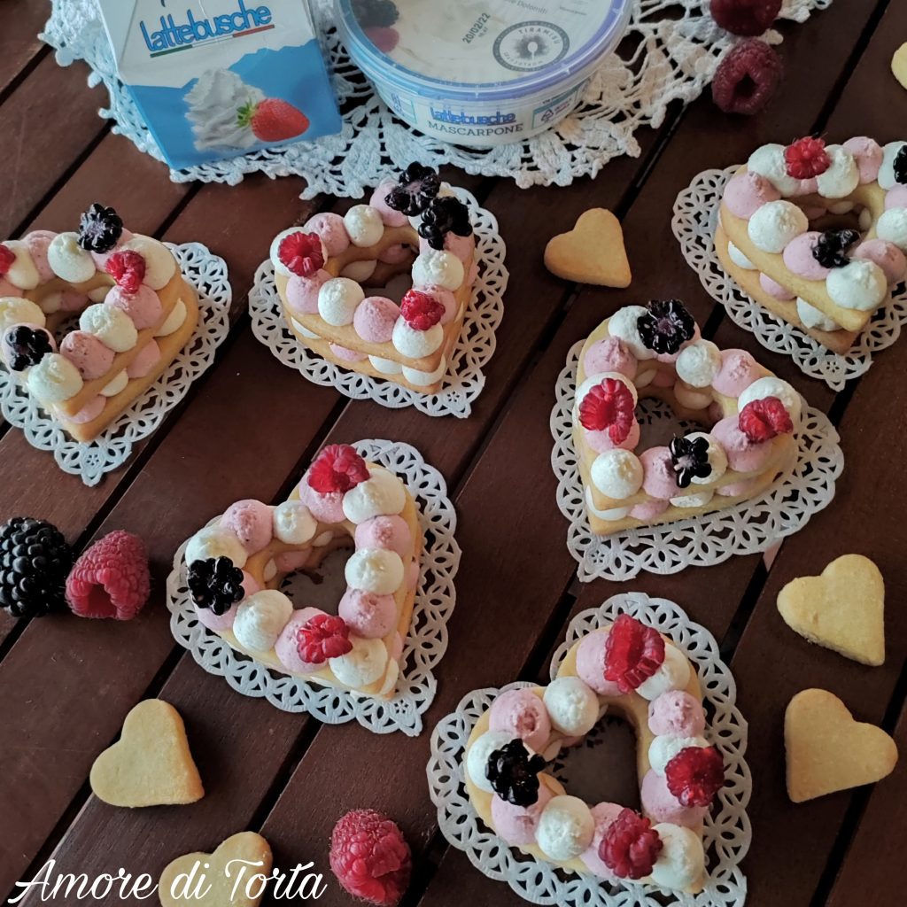 cuori di san valentino lattebusche