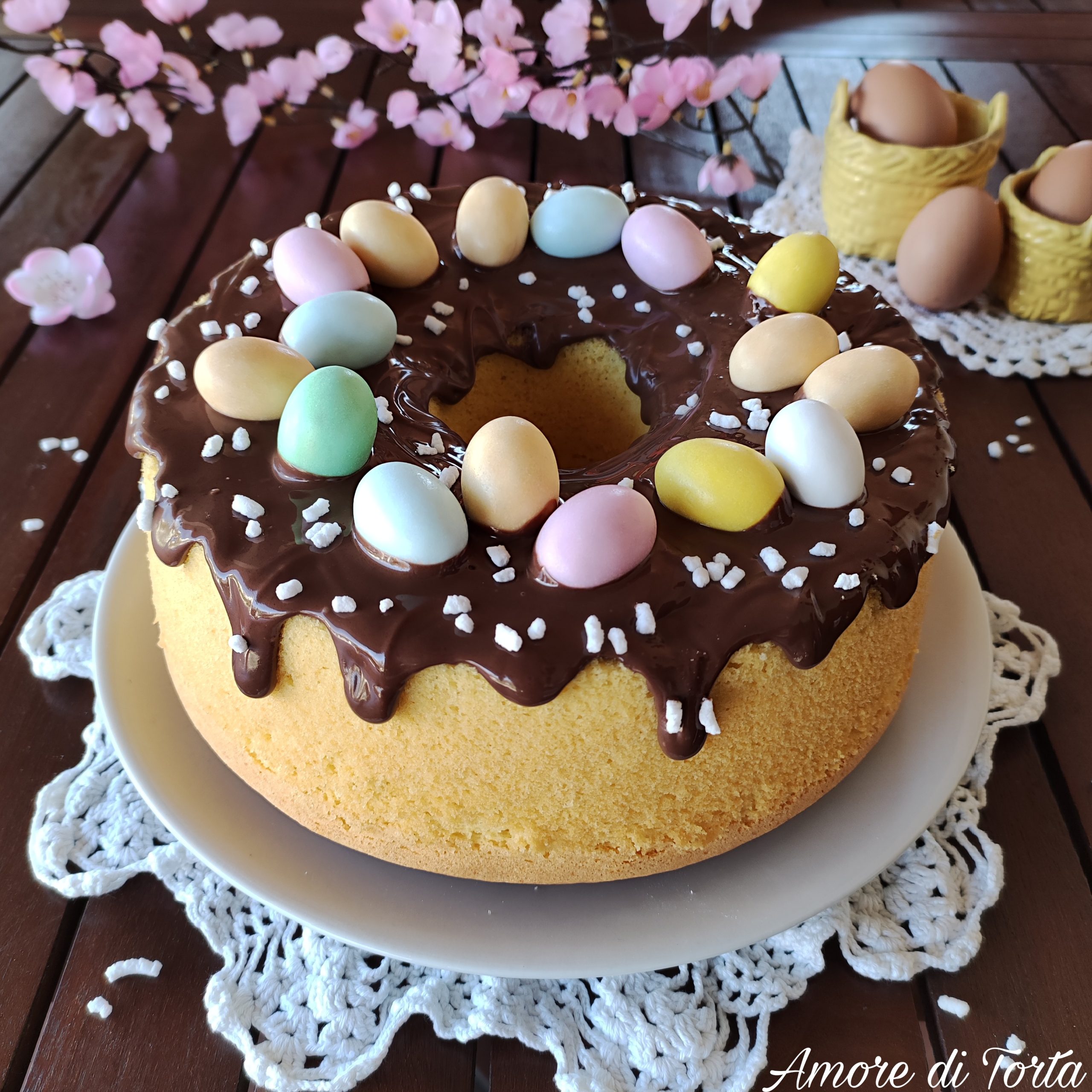 Chiffon cake pasquale