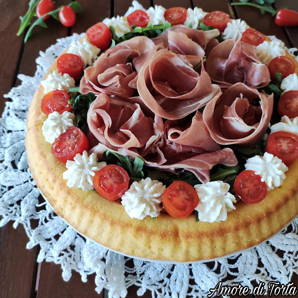 crostata morbida salata