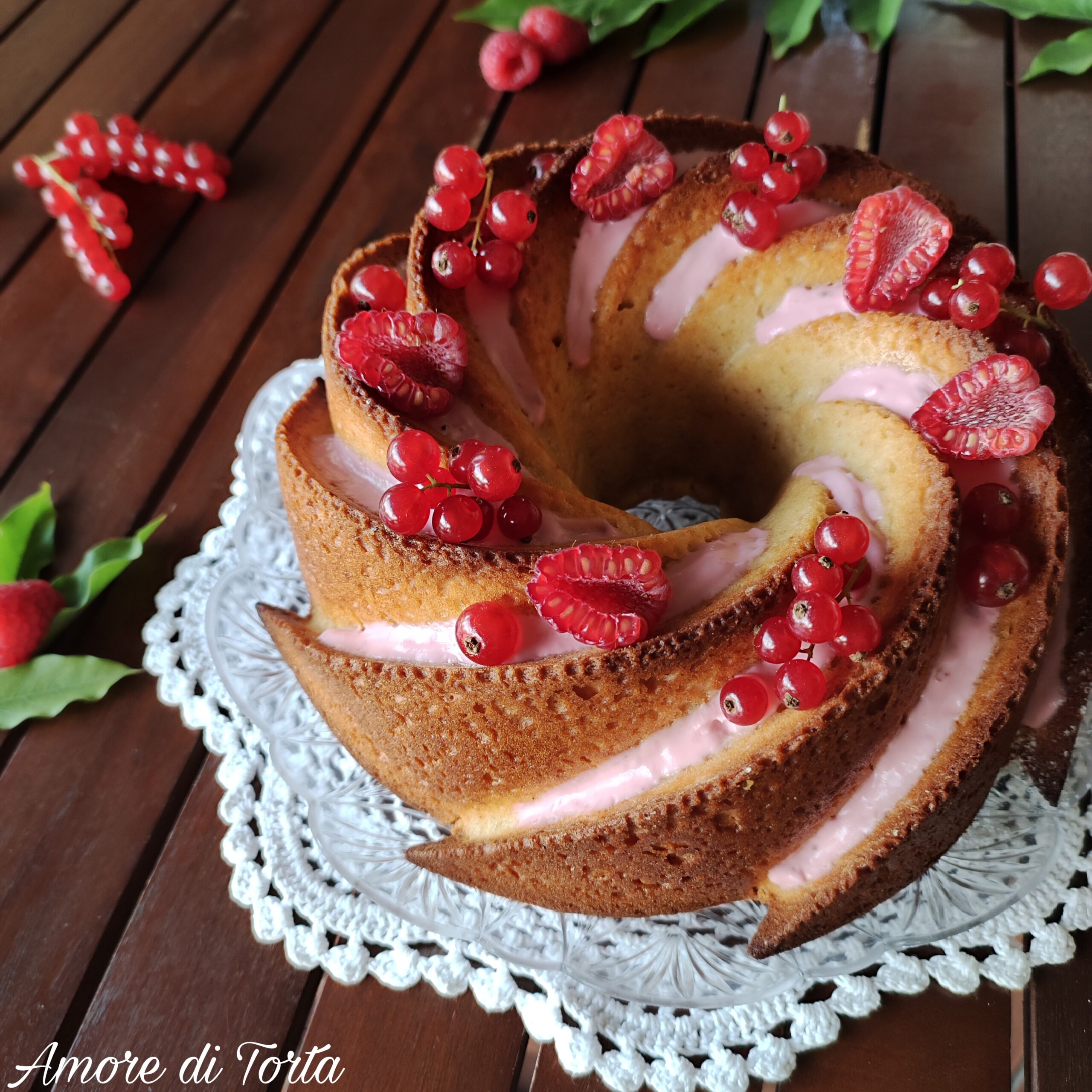 Ciambella ai frutti rossi